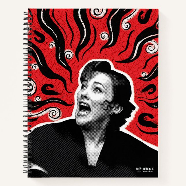 Beetlejuice | Delia Deetz Notebook (Front)