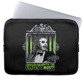 Beetlejuice | "Ghost With The Most" Portrait Laptop Sleeve