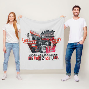 Beetlejuice Go Ahead Make My Millennium Fleece Blanket