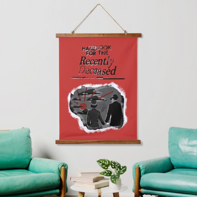 Beetlejuice | Handbook for the Recently Deceased Hanging Tapestry (Living Room)