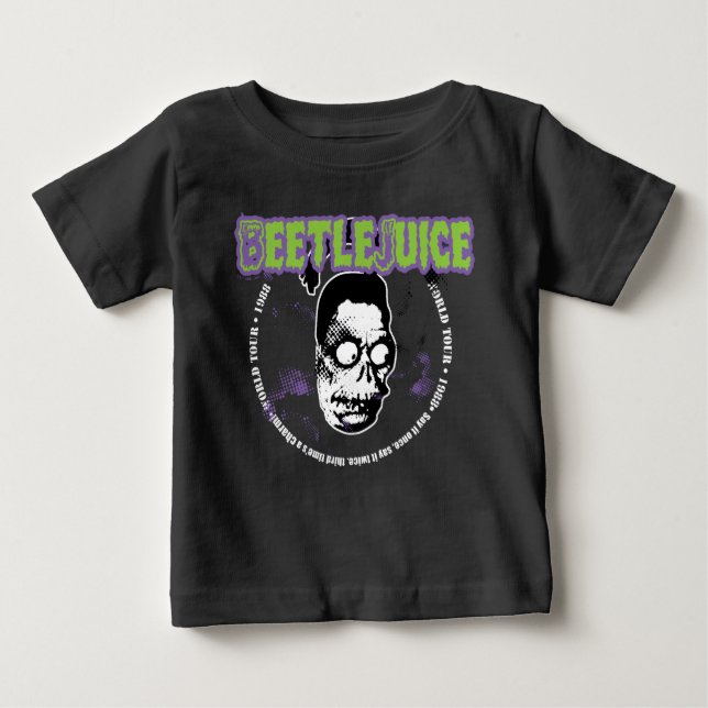 Beetlejuice | Harry the Hunter Shrunken Head Baby T-Shirt (Front)