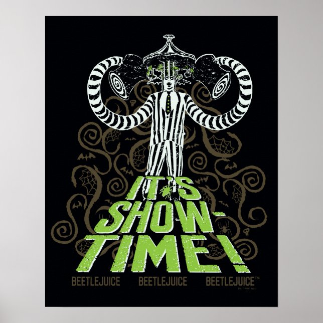 Beetlejuice | It's Show Time! Poster (Front)