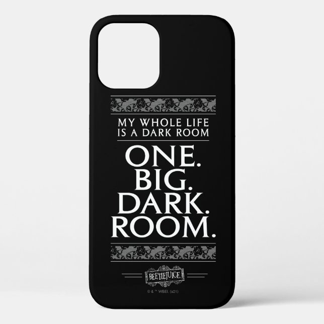 Beetlejuice | My Whole Life Is A Dark Room Case-Mate iPhone Case (Back)