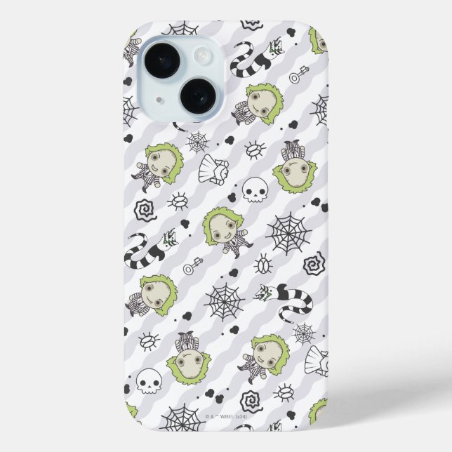 Beetlejuice Pattern Case-Mate iPhone Case (Back)