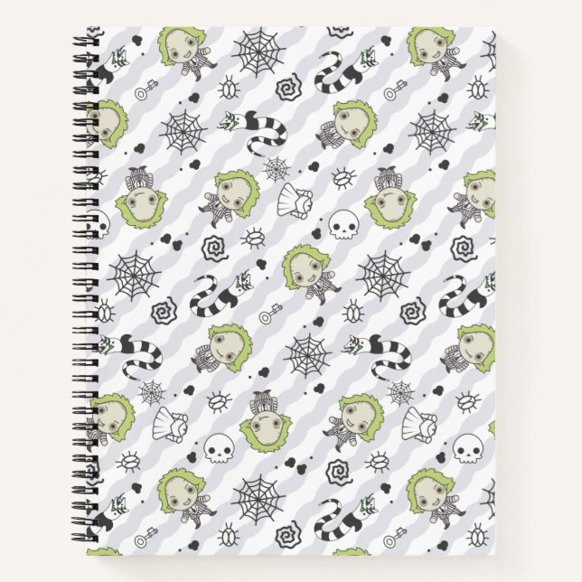Beetlejuice Pattern Notebook (Front)