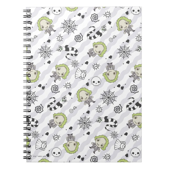 Beetlejuice Pattern Notebook (Front)