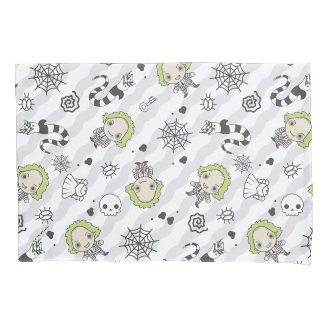Beetlejuice Pattern Pillowcase (Front)