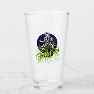 Beetlejuice   Sitting on a Tombstone Glass