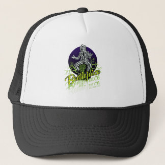 Beetlejuice | Sitting on a Tombstone Trucker Hat