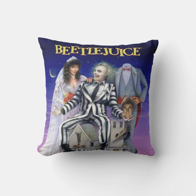 Beetlejuice | Theatrical Poster Cushion (Front)