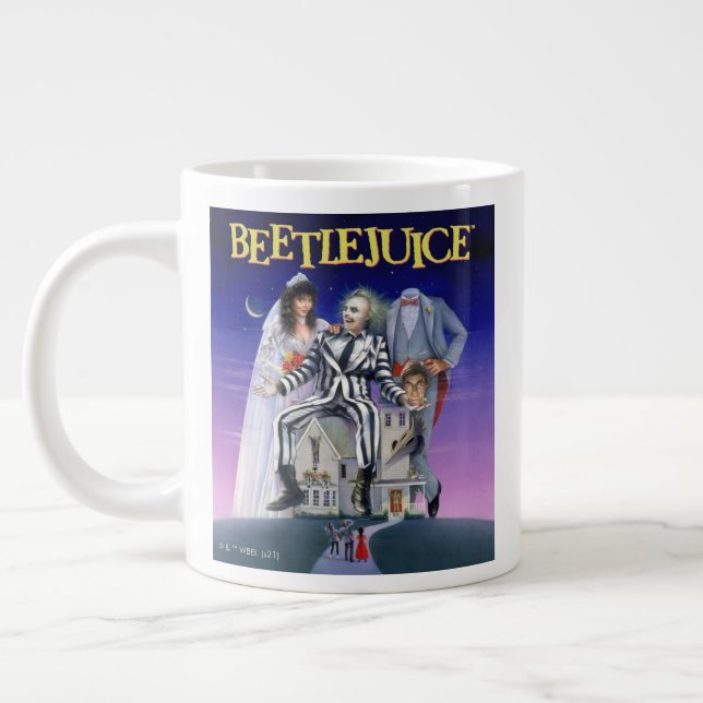 Beetlejuice | Theatrical Poster Large Coffee Mug (Left)