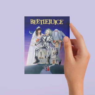 Beetlejuice   Theatrical Poster Postcard