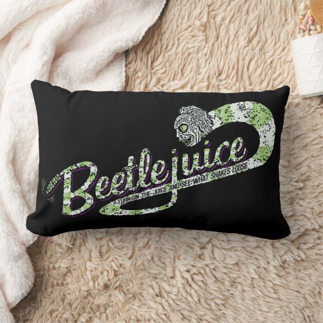 Beetlejuice | Turn on the Juice Lumbar Cushion (Blanket)