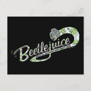 Beetlejuice Turn on the Juice Postcard