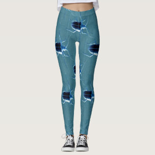 Beetle's Blues... Leggings