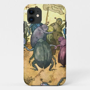 Beetles Celebrating Midsummer iPhone 11 Case