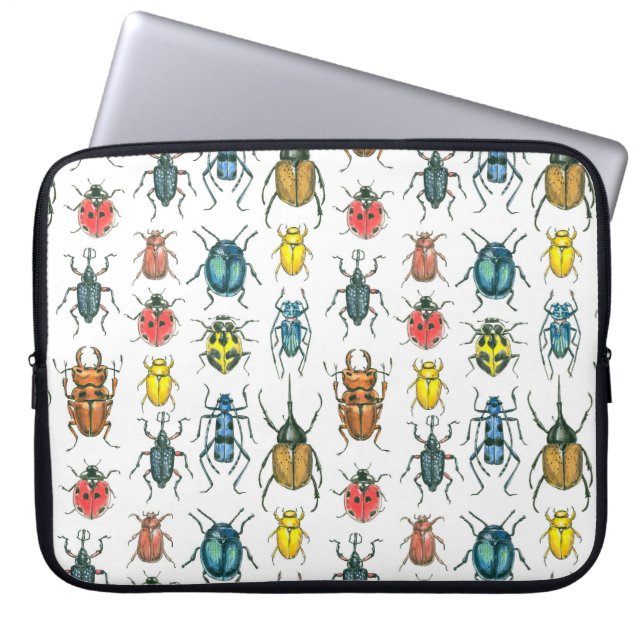 Beetles Laptop Sleeve (Front)