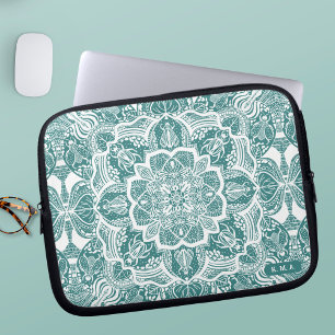 Beetles Mandala Laptop Sleeve