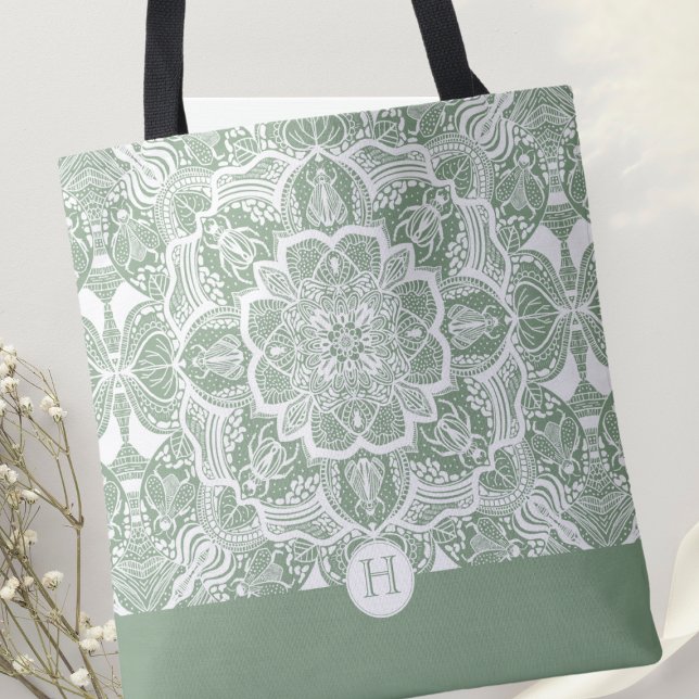 Beetles Mandala Tote Bag (Creator Uploaded)