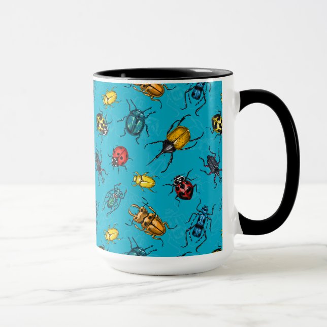 Beetles Mug (Right)