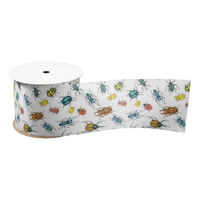 Beetles Satin Ribbon (Spool)