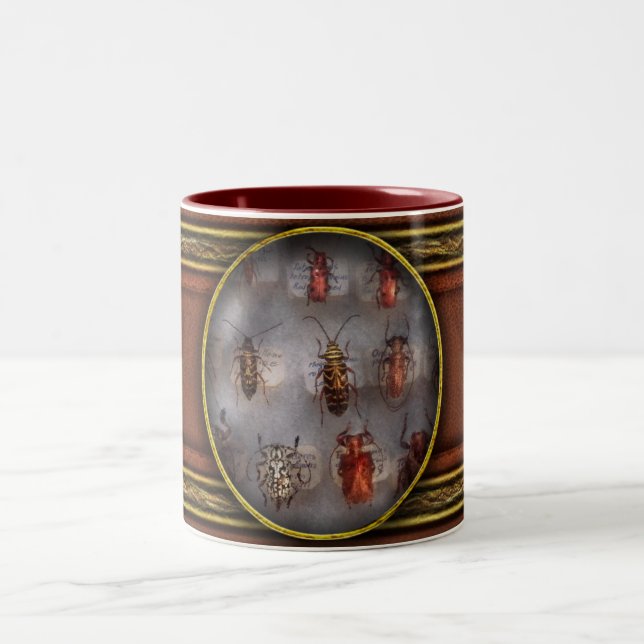 Beetles - The usual suspects Two-Tone Coffee Mug (Center)