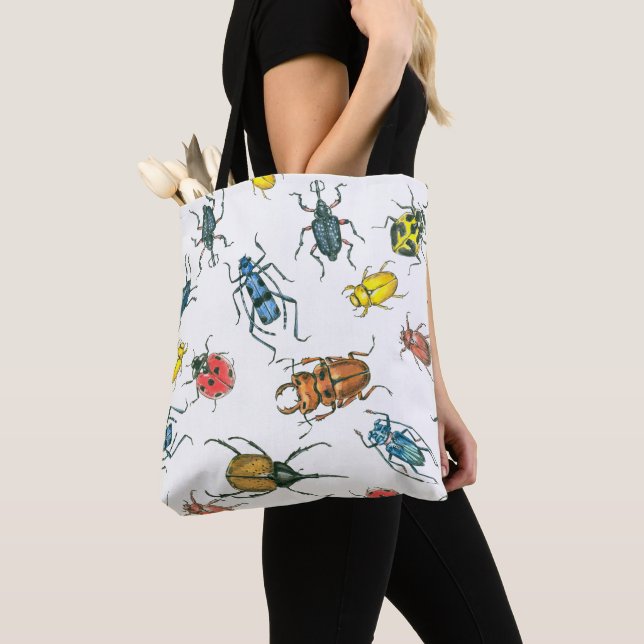 Beetles Tote Bag (Close Up)