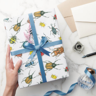 Beetles Wrapping Paper