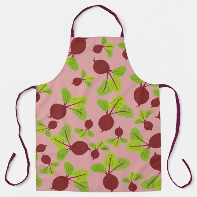 Beetroot Pattern Apron (Front)