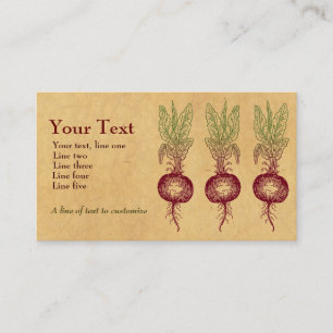 Beets Customisable Business Card