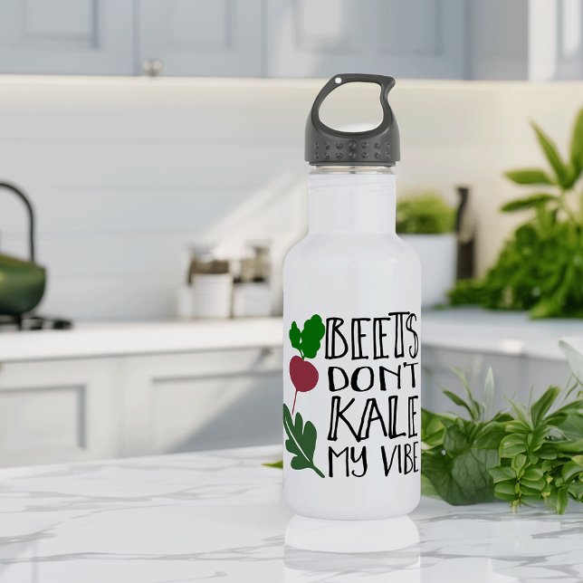 Beets Don't Kale My Vibe 532 Ml Water Bottle (Creator Uploaded)