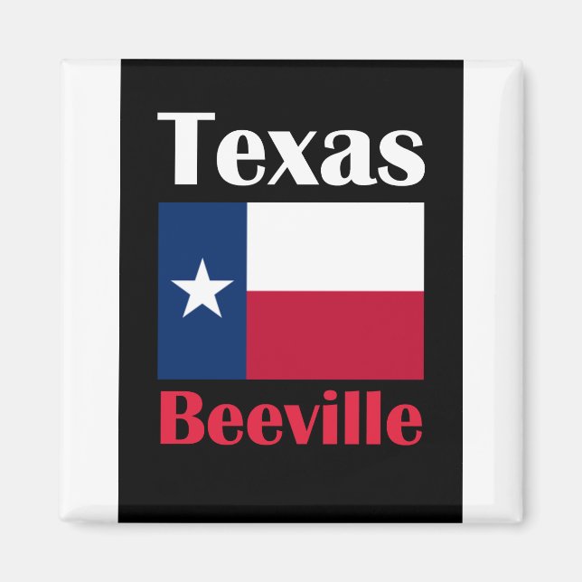 Beeville TX Magnet (Front)