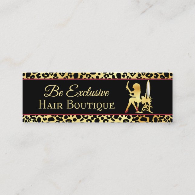 BeExclusiveMini Mini Business Card (Front)