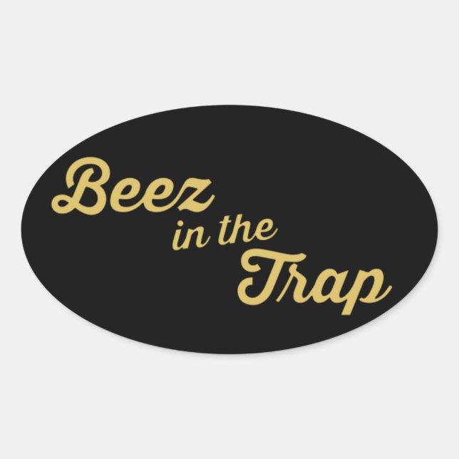 Beez in the Trap Sticker (Front)