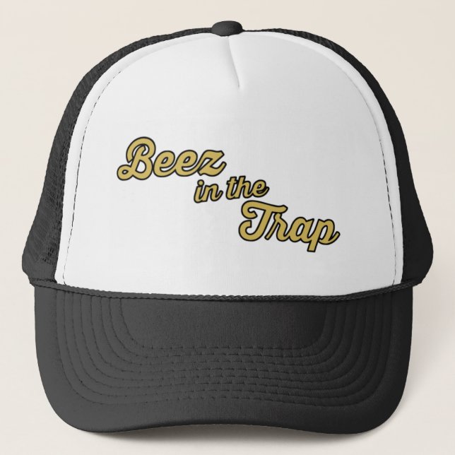 Beez in the Trap Trucker Hat (Front)