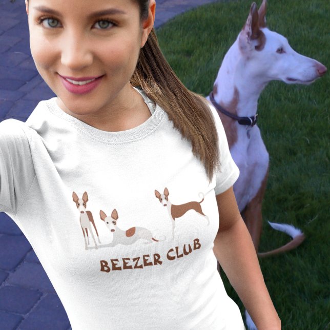 Beezer Club Ibizan Hound Podenco T-Shirt (Creator Uploaded)