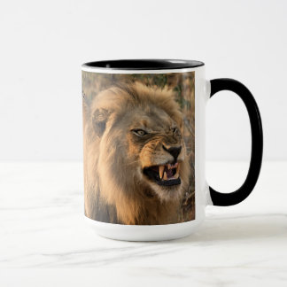 Before and After Coffee LION Personalise Name Tall Mug