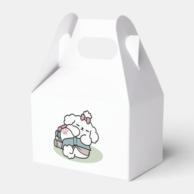 Before Bedtime with My Pup – Book and Dog Lover  Favour Box (Front Side)