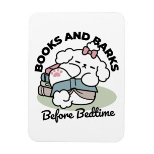Before Bedtime with My Pup – Book and Dog Lover Magnet