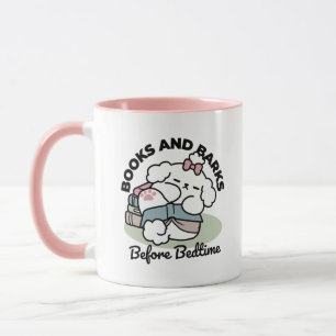 Before Bedtime with My Pup – Book and Dog Lover  Mug