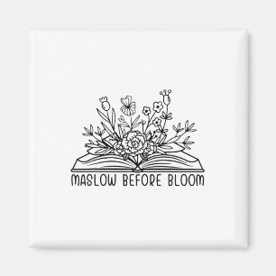 Before Bloom Mental Health Floral Sped Gifts Women Magnet