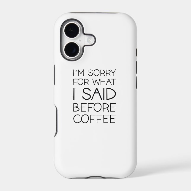 Before Coffee (Back)