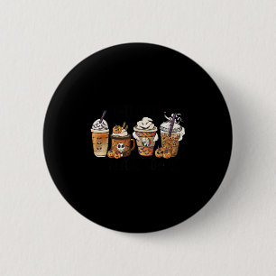 Before Coffee Pumpkin Sce Halloween Costume 6 Cm Round Badge