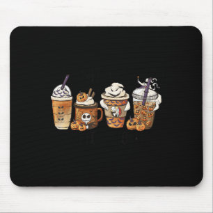 Before Coffee Pumpkin Sce Halloween Costume Mouse Pad