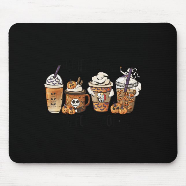 Before Coffee Pumpkin Sce Halloween Costume  Mouse Pad (Front)
