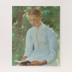 Before Confirmation by Helene Schjerfbeck Jigsaw Puzzle