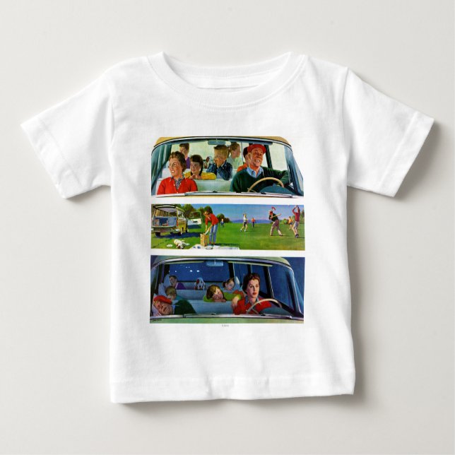 Before, During & After Picnic Baby T-Shirt (Front)