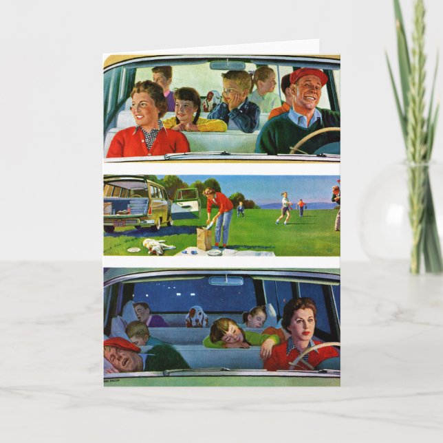 Before, During & After Picnic Card (Front)