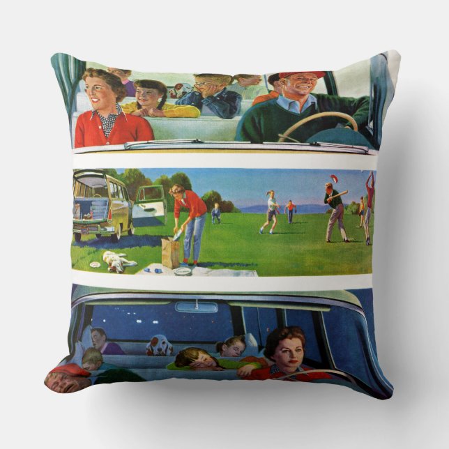 Before, During & After Picnic Cushion (Front)