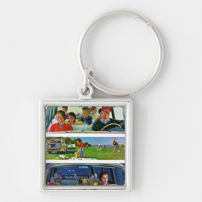Before, During & After Picnic Key Ring (Front)